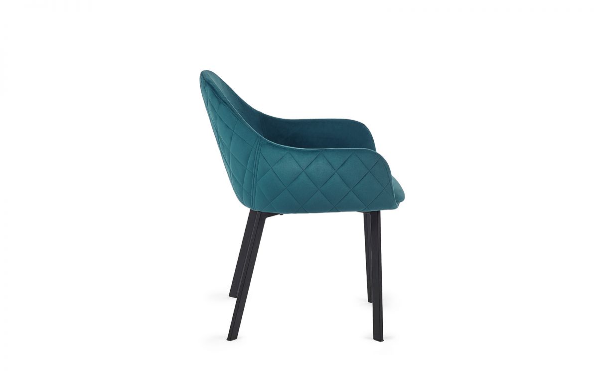 Teal Velvet Dining Chair