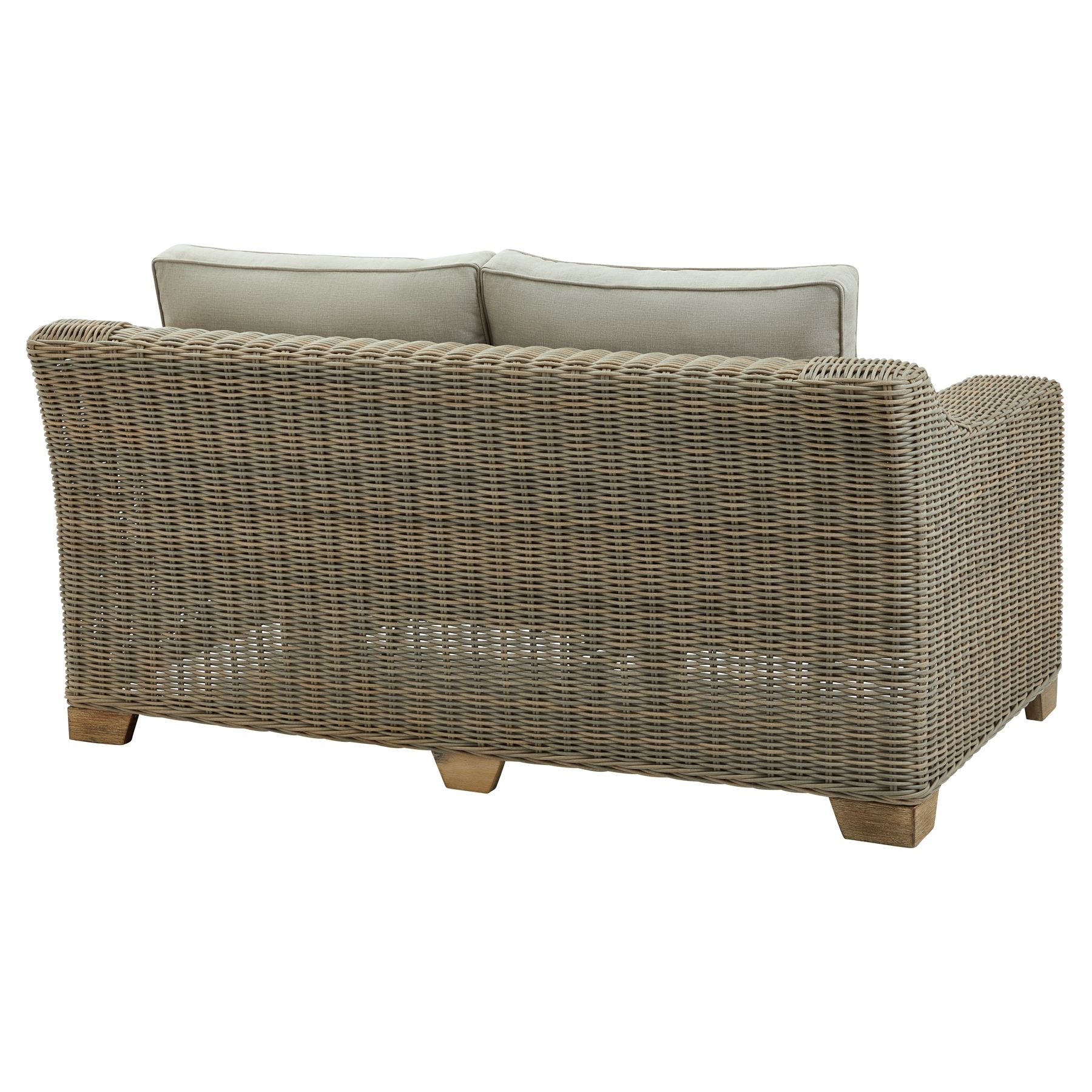 Outdoor Beige Two Seater Sofa