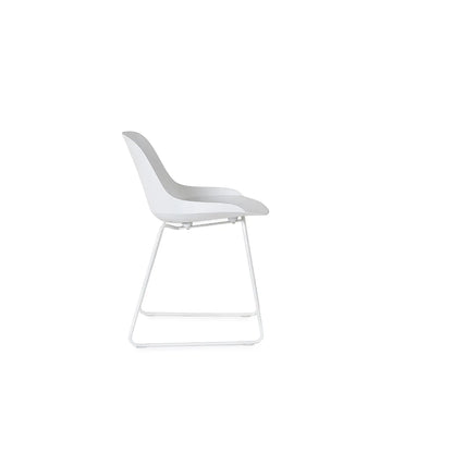 white dining room chairs
