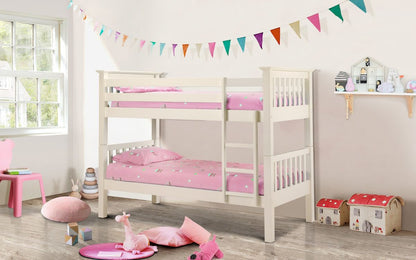 Stone White Children's Bunk Bed