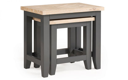 Bordeaux Dark Grey Nest of Tables