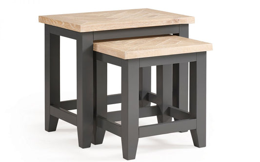 Bordeaux Dark Grey Nest of Tables