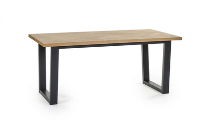 Rectangle Oak 4 or 6 Seater Dining Table