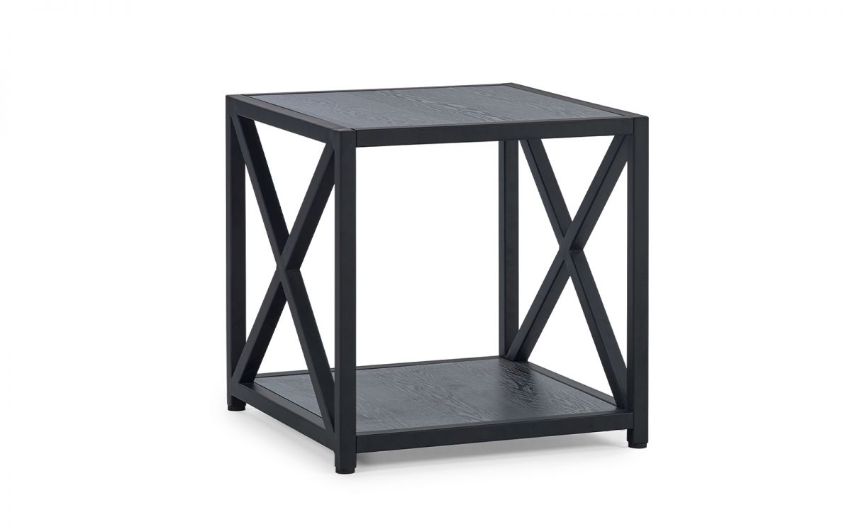 Black Ash Lamp Table