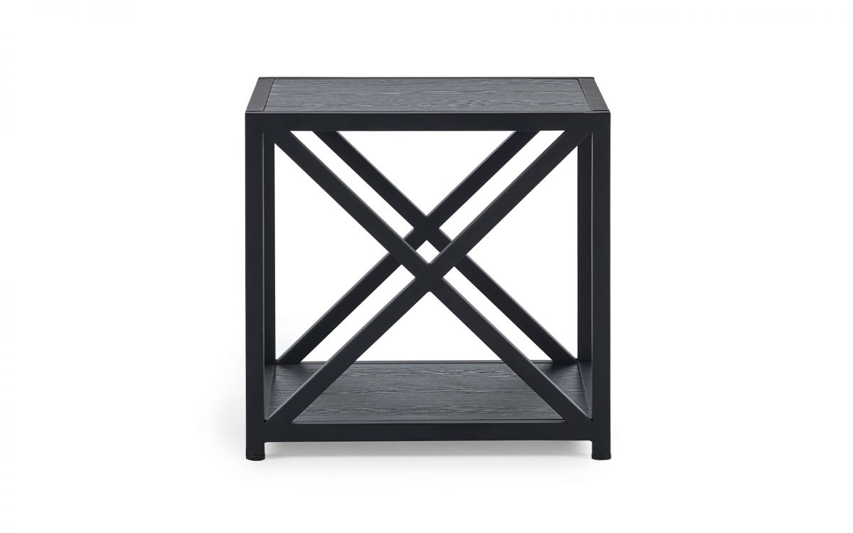 Black Ash Lamp Table