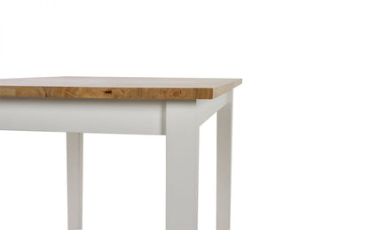 white Small Dining Table 4 seater