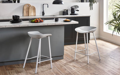 Dove Grey Bar Stool