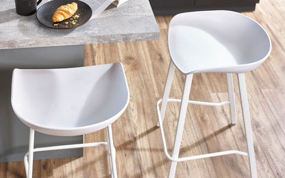 White Bar Stool