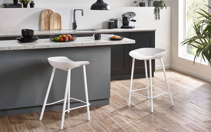 White Bar Stool