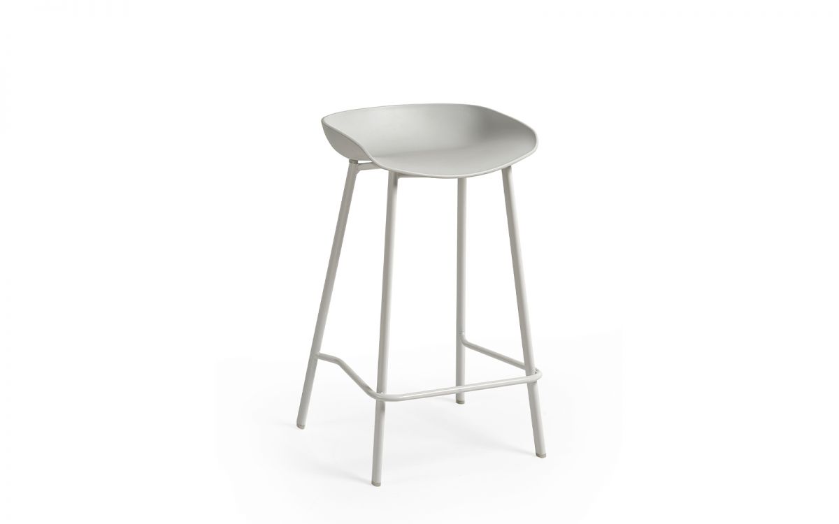 Dove Grey Bar Stool