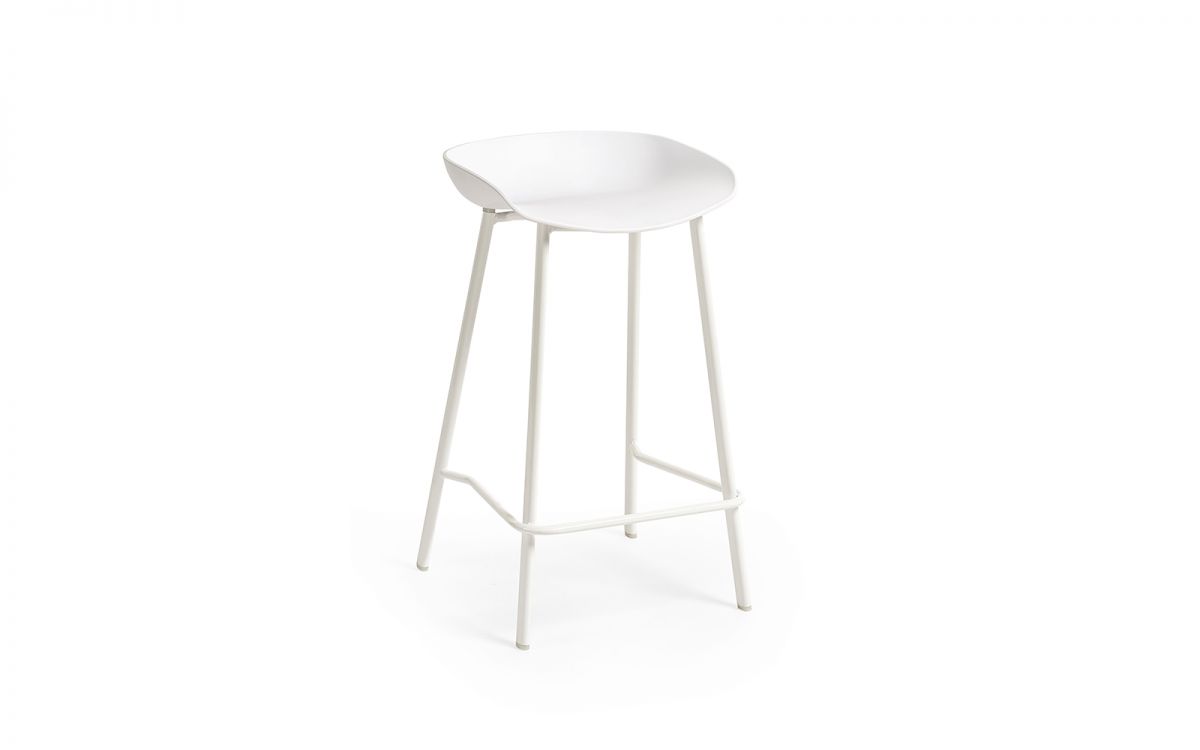 White Bar Stool