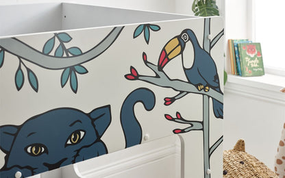 Safari Animal Themed Children Bunk Bed