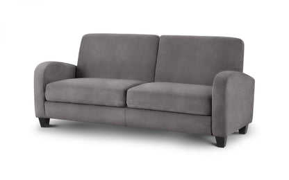 Dusk Grey Chenille 3 Seater Sofa