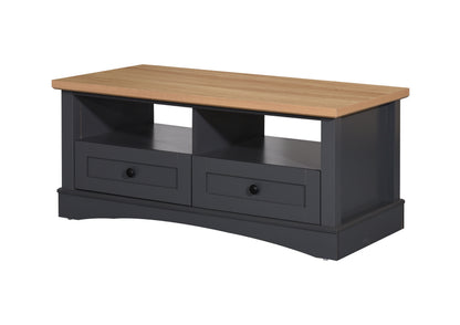 Carden Dark Grey 2 Drawer Coffee Table