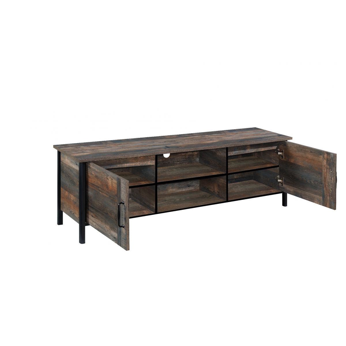 Willow Dark Oak TV Stand Unit Cabinet Media Centre