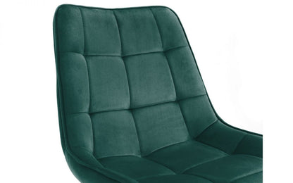 Green Velvet Dining Chair