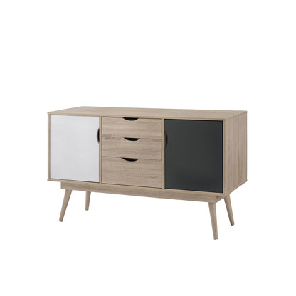 Oak Sideboard with 2 Doors and 3 Drawers