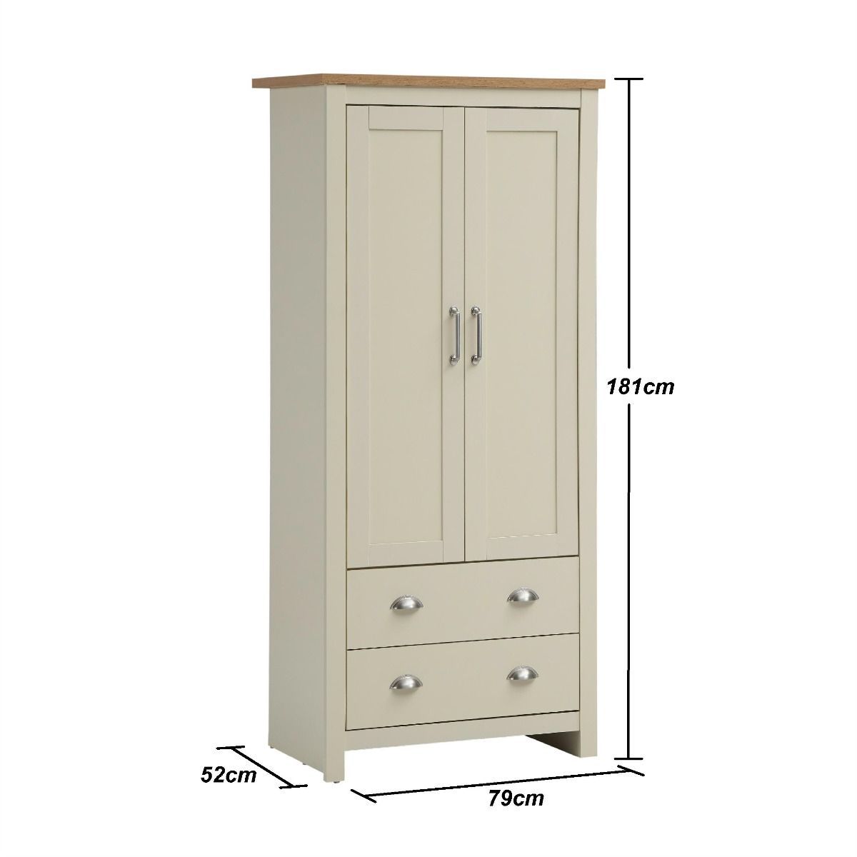 Lisbon Cream Wardrobe Measurements