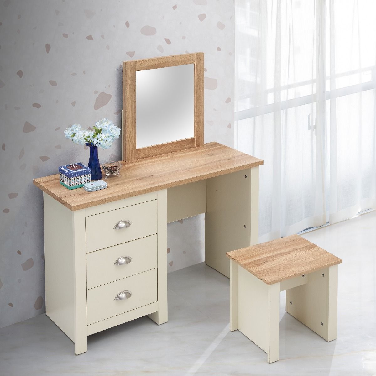 Cream Dressing Table Furniture Set