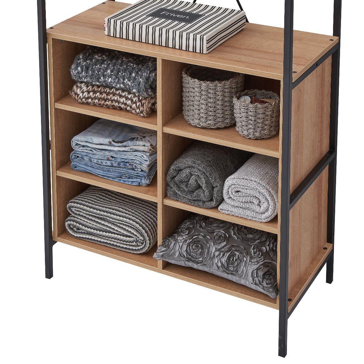 Single wardrobe deals shelf unit