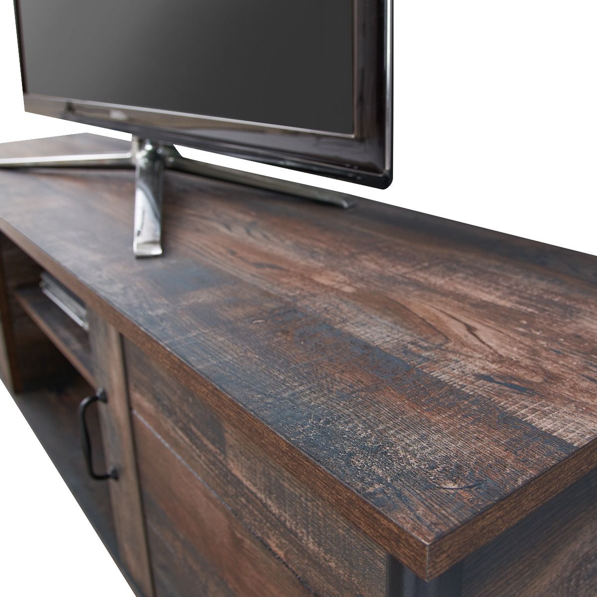 Willow Dark Oak TV Stand Unit Cabinet Media Centre